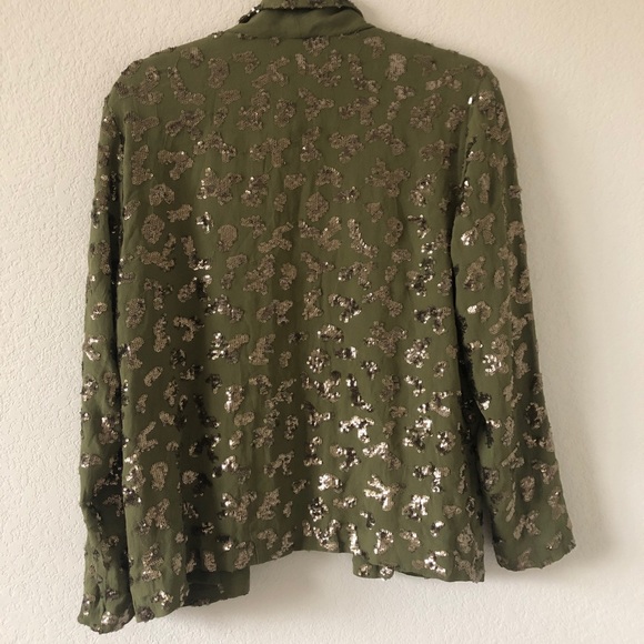 LUCKY BRAND SEQUINED BLAZER - Picture 2 of 10